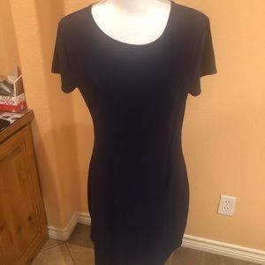 Never worn Navy blue t shirt dress